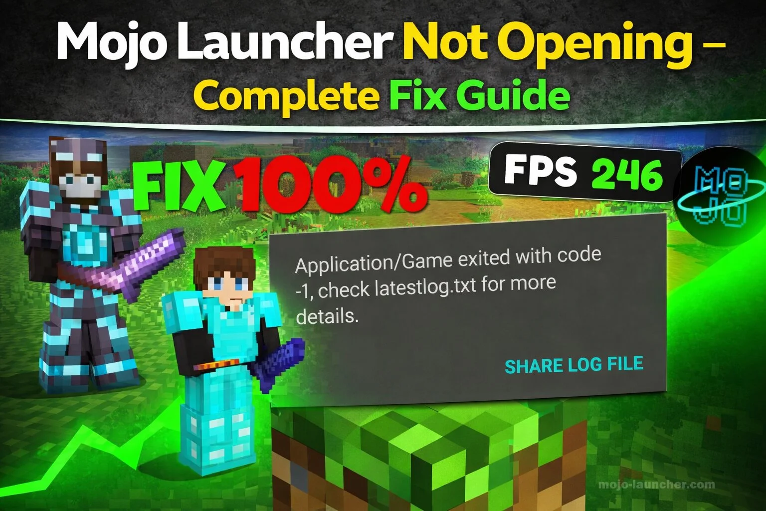 Mojo Launcher Not Opening
