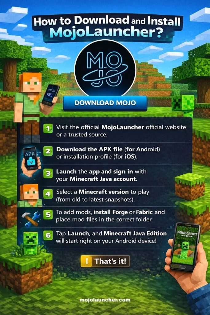 Download and Install MojoLauncher